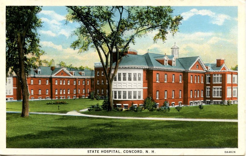 NH - Concord. New Hampshire State Hospital