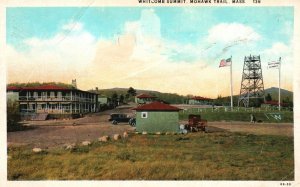 Vintage Postcard 1920's Whitcomb Summit Mohawk Trail Massachusetts Attractions