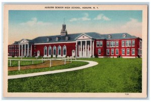 c1915's Auburn Senior High School Scene New York NY Unposted Postcard
