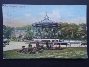 Yorkshire RIPON Spa Gardens Bandstand c1904 Postcard by J & S