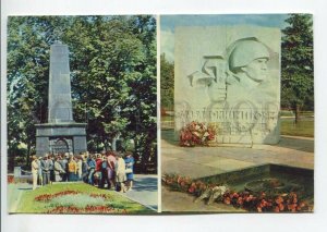 464720 USSR 1973 year Yaroslavl civil war monument postcard