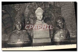 Postcard Old Reliquary Bust XVII St Mayeul