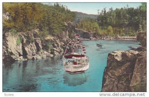 Hand-Colored, The Big Bend from the Bridge, Dalles of the St. Croix, Taylors ...