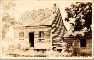 RPPC Birthplace of Dr. Walter Reed, Belroi Gloucester Co VA Vintage Postcard J37