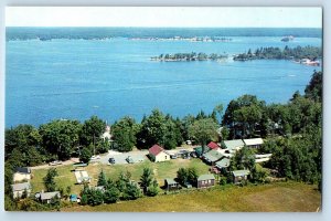 RR No.2 Lakefield Ontario Canada Postcard Irwin Inn Stony Lake c1950's