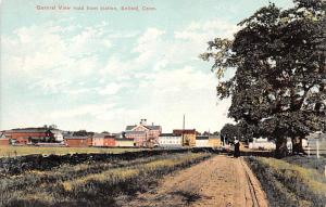 General View road from station Enfield, Connecticut CT USA Shaker Unused 