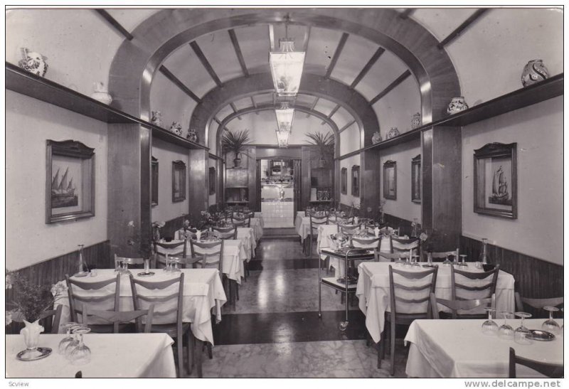 RP, Interior- Ristorante, G. Sabatini & Figlio, Firenze (Tuscany), Italy, 195...