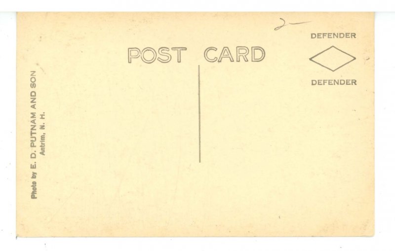 NH - Crawford Notch. Looking South from Elephants Head  RPPC