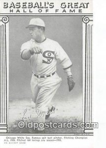 Ed Walsh Baseball Postcard Base Ball Post Card Printed 1977 Baseball's Great ...