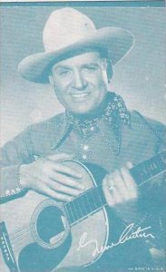 Cowboy Arcade Card Gene Autry