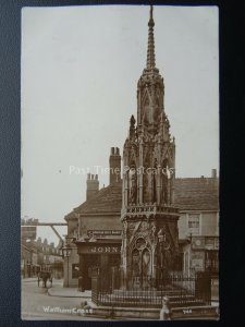 Enfield WALTHAM CROSS shows FOUR SWANS HOTEL & POSTING HOUSE c1915 RP Postcard