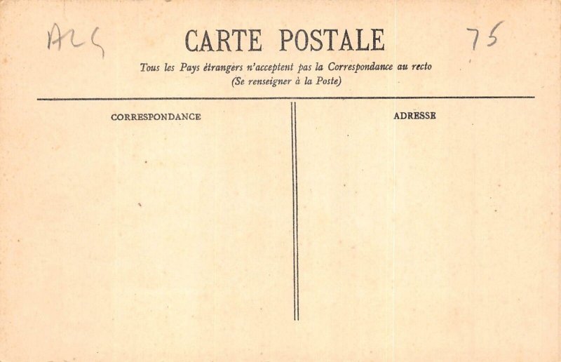 A614 Algeria Oran Mosque Basse-Vile et Minaret vintage postcard