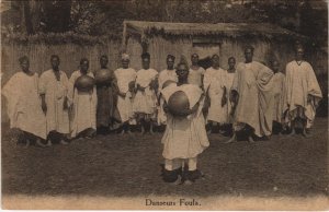 PC DANSEURS FOULAH FRENCH GUINEA ETHNIC TYPE (a28668)