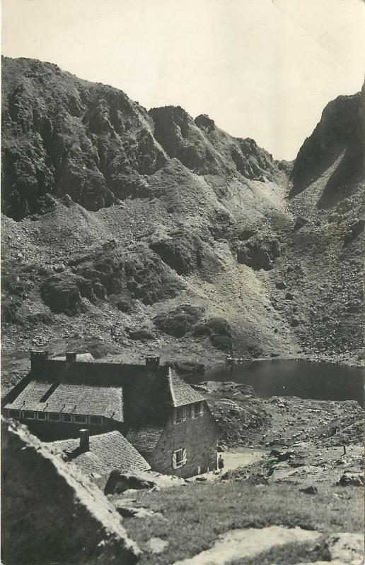 Romania Fagaras cottage and lake Podragul