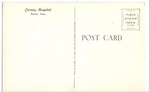 Carney Hospital, Boston, Mass, 1950s unused Postcard 