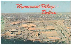 WYNNEWOOD VILLAGE SHOPPING CENTER DALLAS TEXAS 1960s POSTCARD (4)