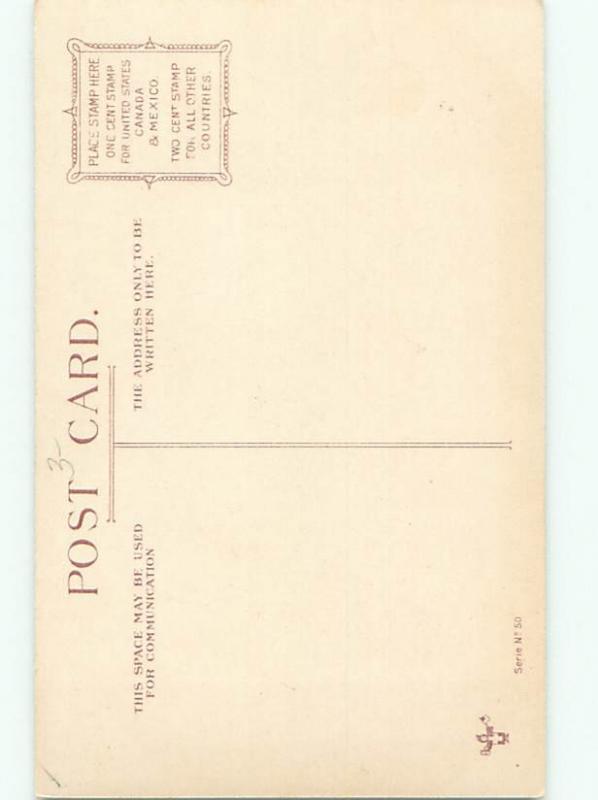 Divided-Back PRETTY WOMAN Risque Interest Postcard AA8607