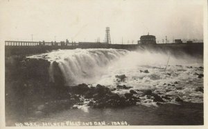 RP: MILNER FALLS & Dam , Idaho , 1910s