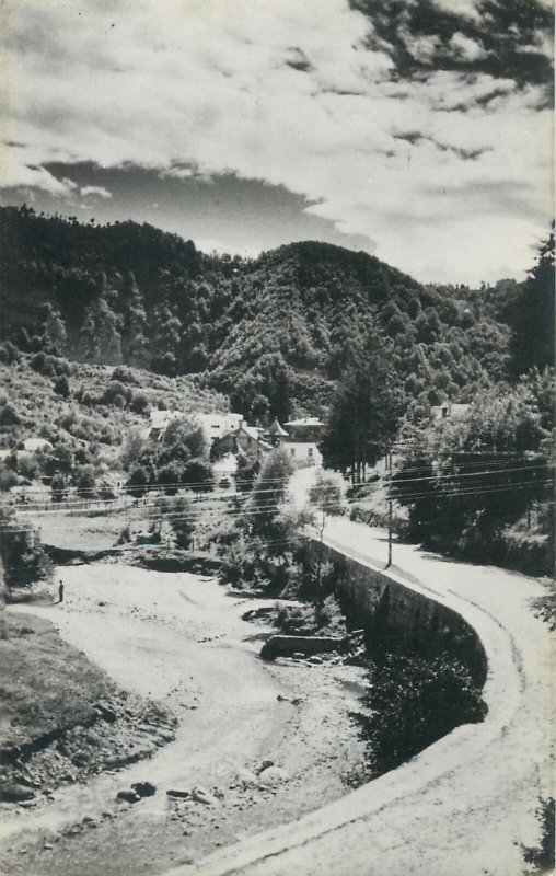 Postcard Romania Olanesti panoramic sight