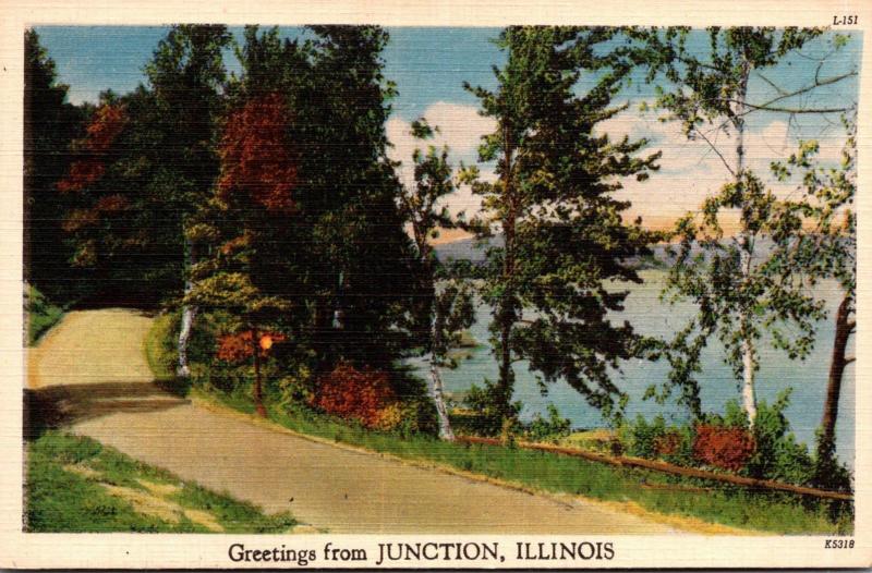 Illinois Greetings From Junction