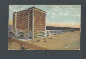 Post Card Ca 1908 Chicago IL La Salle Street Railway Station