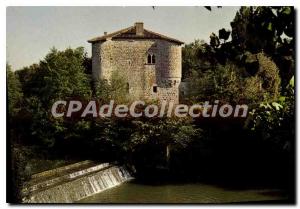 Postcard Modern Bagas La Romaine The Mill on the Dropt