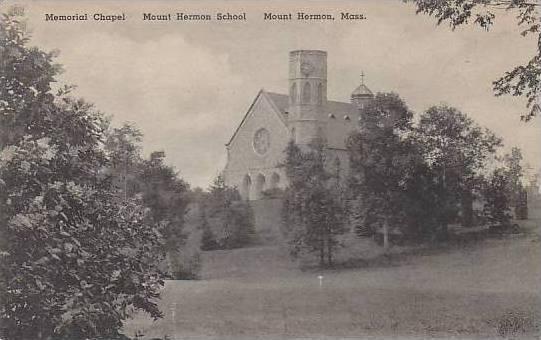 Massachusetts Mount Hermon Memorial Chapel Mount Hermon School