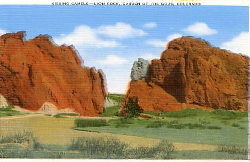 CO - Garden of the Gods, Kissing Camels, Lion Rock