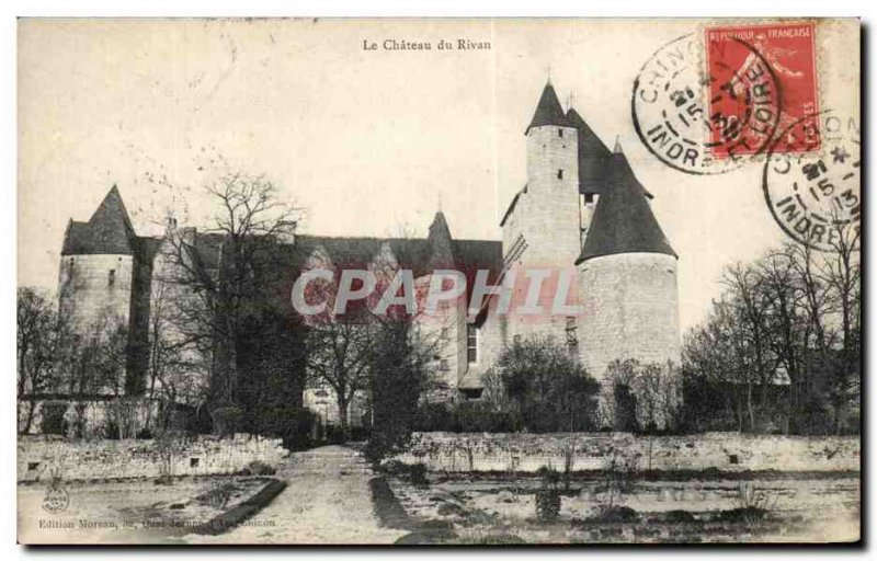 Old Postcard The Chateau du Rivau