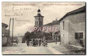 Surroundings of Toul illustrates the Menil TOur The castle and & # 39eglise R...