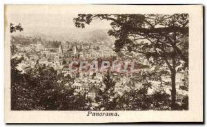 Old Postcard Panorama Spa