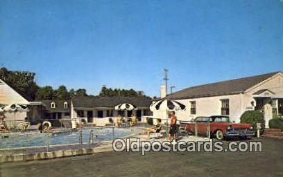 Ironbound Motor Inn, Williamsburg, VA, USA Motel Hotel Postcard Post Card Old...