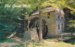 USA The Old Grist Mill On U.S. HWY 441 Norris Tennessee Watermill Postcard 07.97