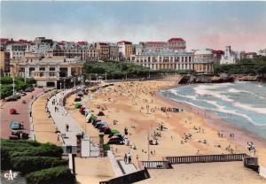 BR6599 la Grande Plage vers le Casino Bellevue Biarritz  france