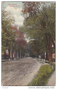 MILFORD, New Hampshire, PU-1909; Elm Street