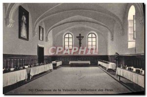 Postcard Old Carthusian Refectory Valsainte Fathers