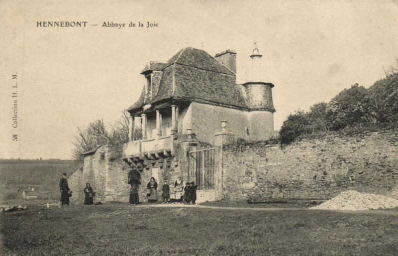 CPA HENNEBONT - abbaye de la joie (144933)