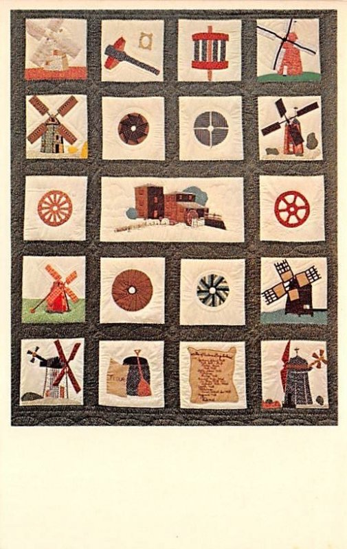 Mills of Eastern Long Island Quilt 1978 Mills of Eastern Long Island