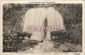 Old Postcard The picturesque surroundings Auvergne Mont Dore and Bourboule Ca...