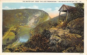 The Water Gap, from The Last Promontory Delaware Water Gap Pennsylvania, PA