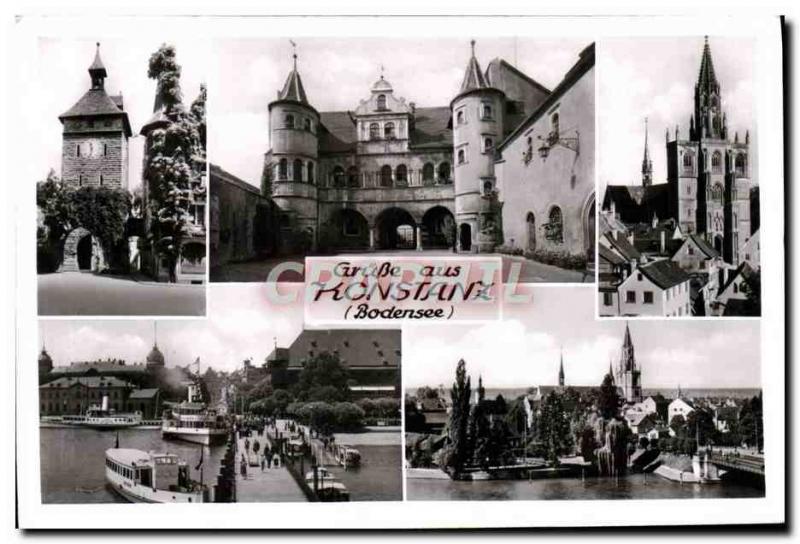 Modern Postcard Konstanz