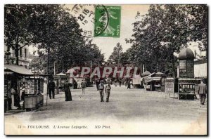 Postcard Old Toulouse Lafayette Avenue