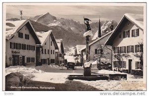 RP, Street View Covered With Snow, Floriansplatz, Garmisch-Partenkirchen (Bav...