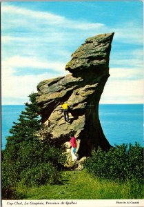 Canada Quebec Gaspe Cap Chat Rock Formation