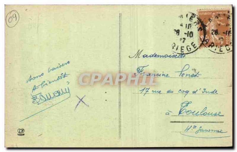 Pamiers Old Postcard The metallurgical plants