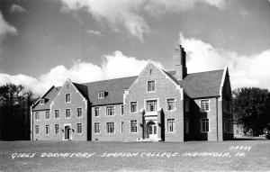 RPPC, Indianola, IA Iowa  SIMPSON COLLEGE~Girl's Dormitory   Real Photo Postcard