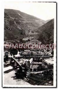 Old Postcard Gorges Du Tarn Panoramic Ste Enimie