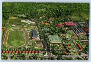1940 Des Moines Iowa IA Vintage Postcard State Fair Grounds Aerial View Unposted