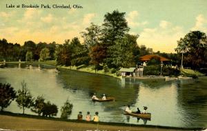 OH - Cleveland. Lake at Brookside Park