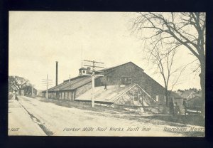 Wareham, Massachusetts/MA Postcard, Parker Mills Nail Works